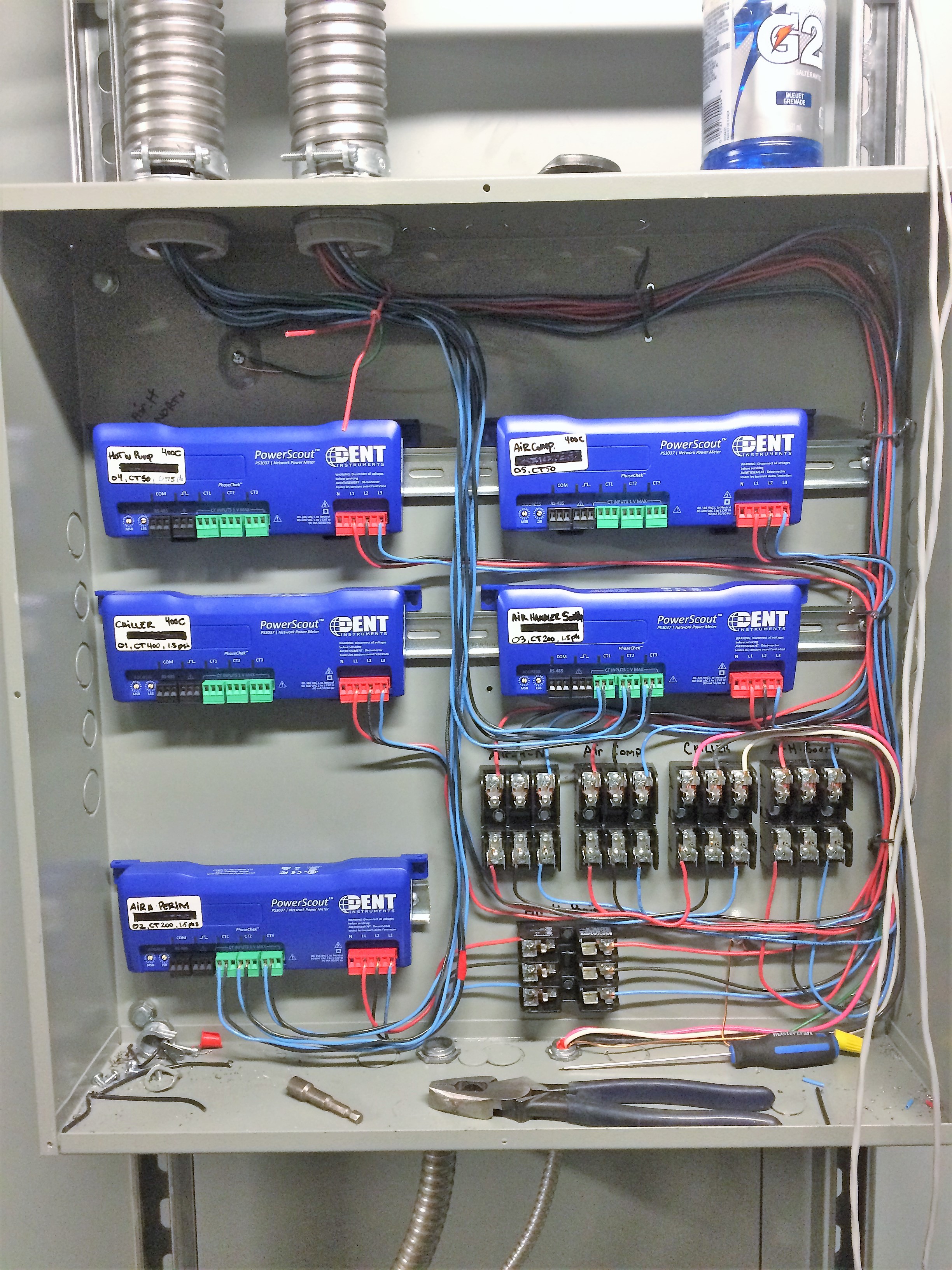 Energy Savings Metering system for High rise building - In progress 